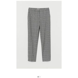 H&M Grey Plaid Dress Slacks